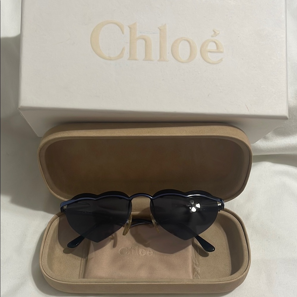 Chloé Heart-Shaped Sunglasses